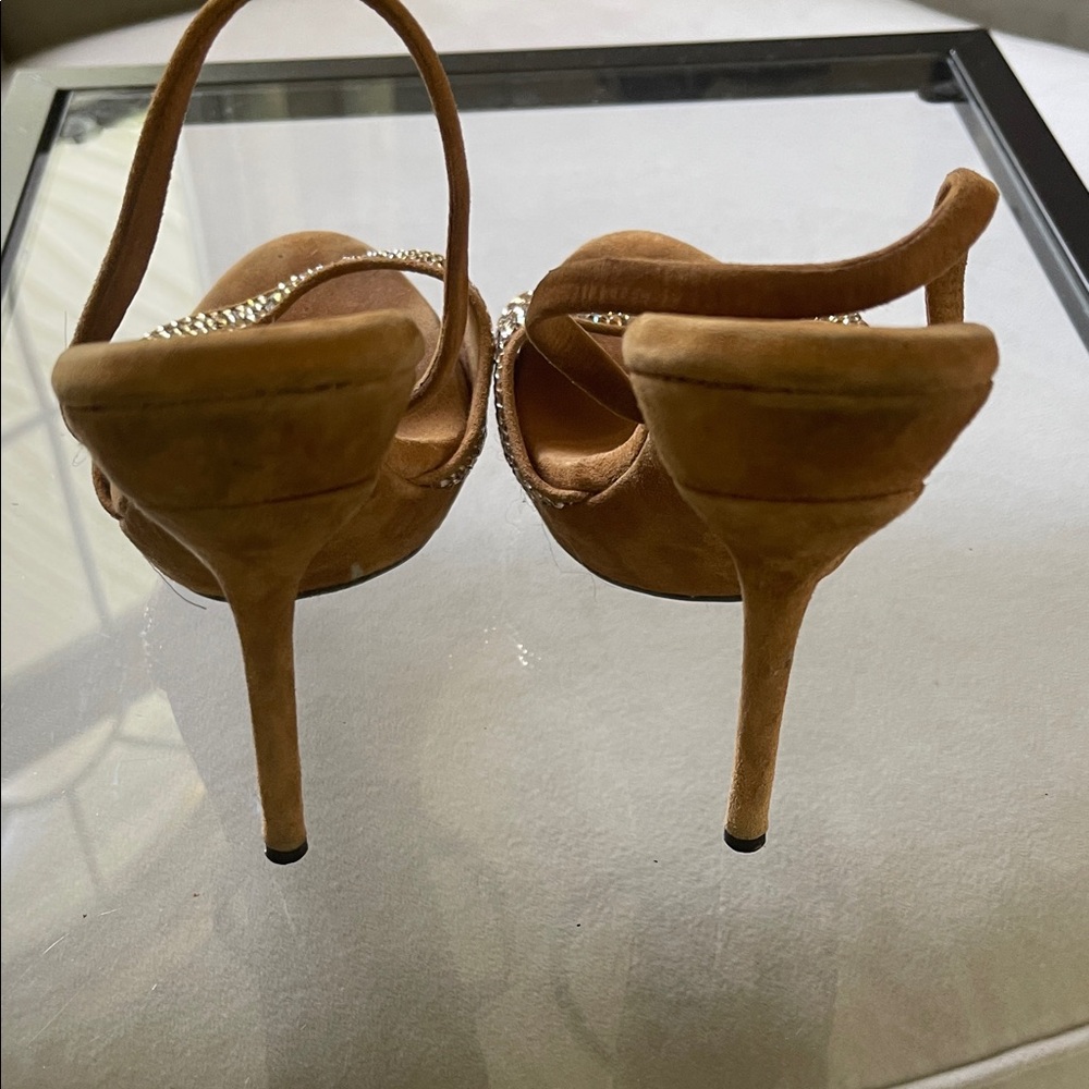 Brown Rhinestone Heels - Picture 5 of 5